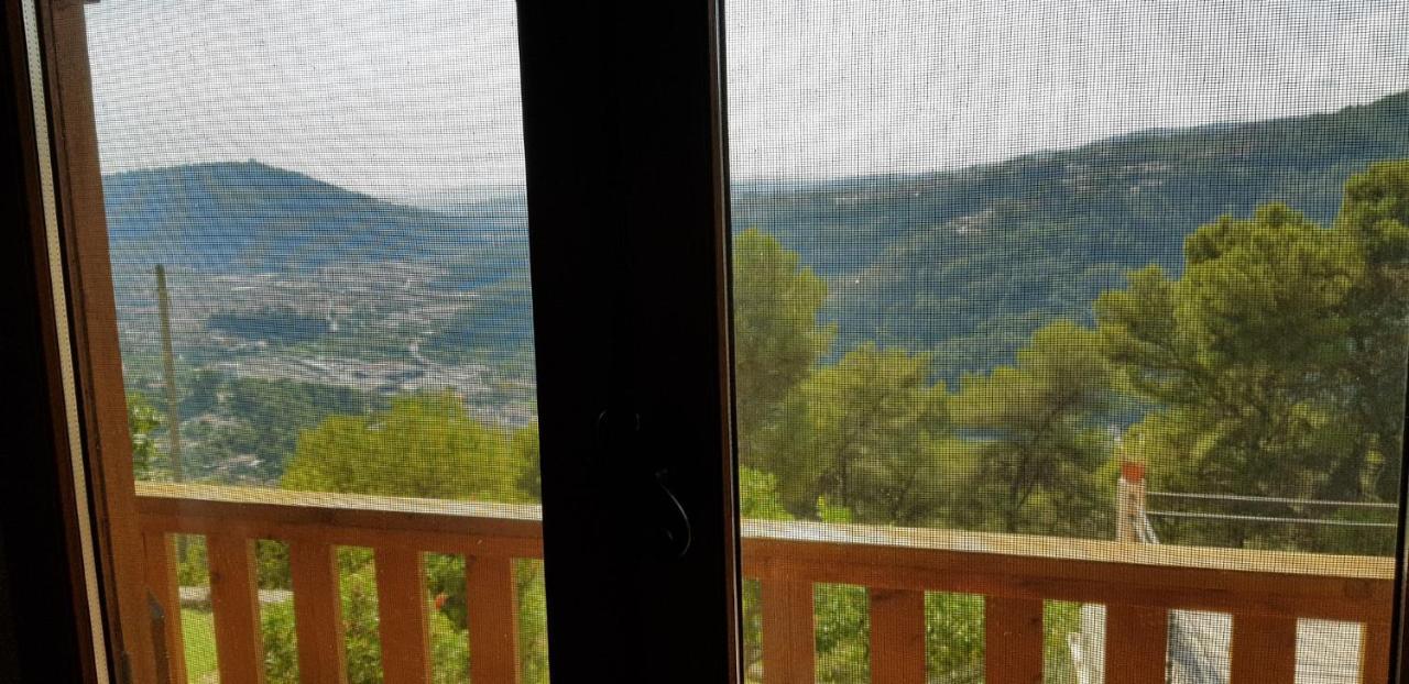 Le Chalet De La Pierreraie Cote D'Azur Piscine Terrasse Et Vue Mer Drap Εξωτερικό φωτογραφία